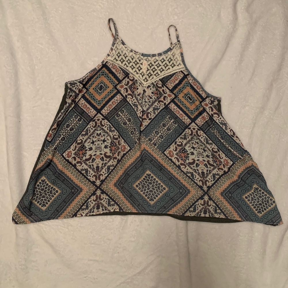 Pattern Tank Top